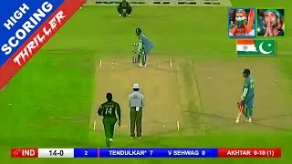 Thumbnail: Greatest rivalry: India vs Pakistan high scoring most thriller match in cricket history
