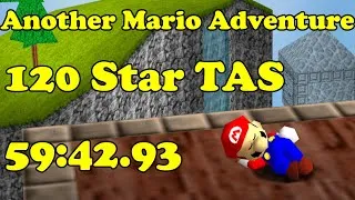 Thumbnail: [TAS] Another Mario Adventure "120 Star" in 59:42.93