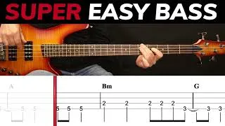 Thumbnail: Friday I'm In Love - The Cure | BEGINNERS BASS | Scrolling Tabs
