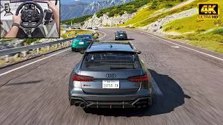 Thumbnail: Audi RS6 Avant VS Supercars - Forza Horizon 6 | Logitech G923 Steering Wheel
