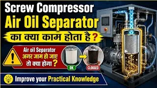 Thumbnail: Screw Compressor Air Oil Separator | Function and Working Animation