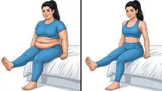 Thumbnail: My Belly Fat Shrank From Sitting (No Equipment • No Crunches) Lose Weight Fast At Home
