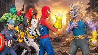 Thumbnail: ¡Joker se Une a Spider-Man para Salvar a Deadpool! ¡Un Plan Secreto Inesperado!