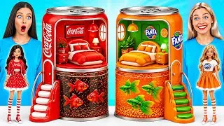 Thumbnail: We Build Amazing Doll House | Coca-Cola vs Fanta by Super Hyper DO