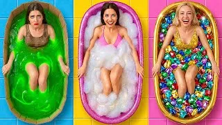 Thumbnail: Rich vs Broke vs Giga Rich Girl Extreme Makeover | Cool Creative Hacks by Super Hyper DO