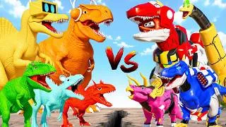 Thumbnail: RELEASE ALL HYBRID & CARNIVORE DINOSAURS AND FIGHT - JURASSIC WORLD EVOLUTION 2
