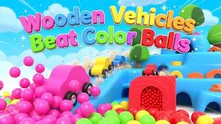 Thumbnail: Wooden Vehicles Beat Color Balls