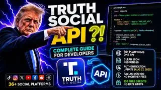 Thumbnail: What is Donald Trump Truth Social API
