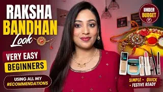 Thumbnail: Raksha Bandhan Makeup Look 2026 🌸 Easy Indian Traditional Makeup Tutorial 