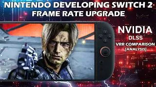 Thumbnail: Switch 2 Frame Rate Upgrade Confirmed in Development for VRR Docked Mode + VRR Comparison Analysis