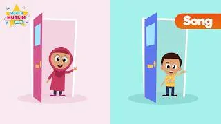 Thumbnail: Entering the House Dua | Islamic Nursery Rhymes for Kids | Vocals Only | Dua for Kids Song