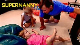 Thumbnail: Tense Fight Explodes After Dad Tries To Help Bored Kids | Supernanny