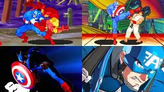 Thumbnail: Evolution of Captain America's Super Moves (1995–2026)