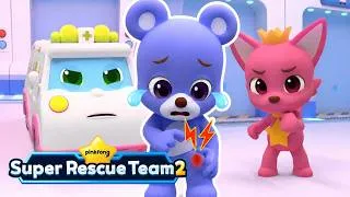 Thumbnail: To the Rescue! Storm, Fire, Ouchies + More | Safety Songs for Kids | Pinkfong Super Rescue Team