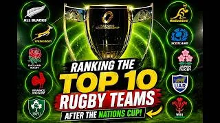 Thumbnail: Ranking the Top 10 Rugby Teams After the Nations Cup! 🏉 | Who Deserves No.1?