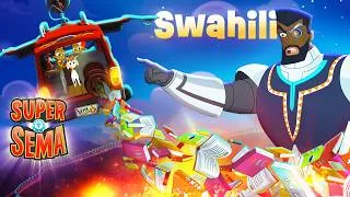 Thumbnail: Rudisha Vitabu Vyetu 📚 Give Back The Books in Swahili  | Super Sema Cartoons