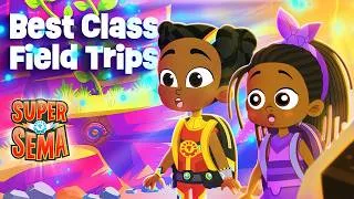Thumbnail: Super Sema’s Best Class Field Trips ✨ Cartoons for Kids