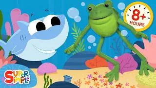 Thumbnail: All-Day Underwater Songs | SPLASH! 🌊 Pool Party Extended Music Mix | Super Simple Live