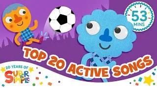 Thumbnail: Top 20 Active Songs! | Super Simple’s 20th Anniversary! | Let's Move!