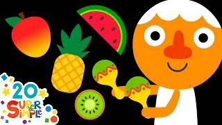 Thumbnail: Fruit Is Yummy | High Contrast Kids Video 🥝🥭🍍 | Super Simple Songs