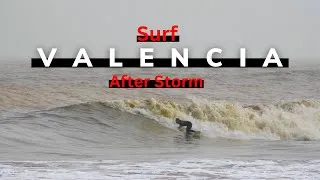 Thumbnail: Surfing Unexpected Chocolate Waves | Valencia Surf Mediterráneo After Storm! #valencia #surf