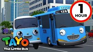 Thumbnail: Road Safety for Kids 🚌 Tayo The Little Bus - All Episodes in a Row  🚘  Super Toons Kids TV