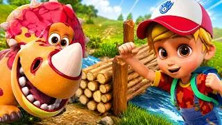 Thumbnail: Turbozaurs 🦕🤖 Episodes 9-10 FULL Compilation | Kids Cartoon Adventure! ✨Super Toons TV - Cartoons