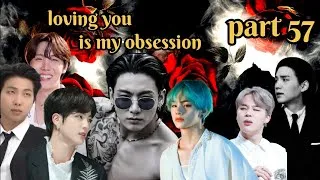 Thumbnail: Loving you is my obsession/ part 57/ bts Hindi dub story/ taekook, yoonmin, namjin jhope 💜 