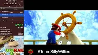 Thumbnail: Super Mario Galaxy 2 - 242 Star Speedrun in 9:07:23 (PB on 6/27/2026)