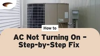 Thumbnail: AC Not Turning On – Step-by-Step Fix