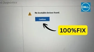 Thumbnail: No bootable device found dell 