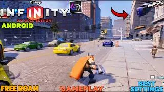 Thumbnail: DISNEY INFINITY 2.0 Game On Mobile | GAMEHUB EMULATOR V3.8.0 With BEST SETTINGS | Free Roam Gameplay