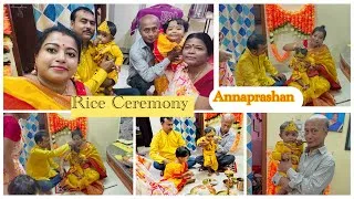 Thumbnail: Rice Ceremony of our Daughter | Meri Choti Beti ka Annaprashan 🍛🍱🍚🥙🥗🧆Andaman Nicobar Islands 🏝️ 