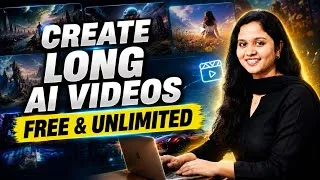 Thumbnail: Create Unlimited Long AI Videos for FREE ( Consistent ,Voiceover, LipSync) - No Subscription Needed!