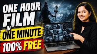 Thumbnail: One Hour Film in Just 1 Minute ( తెలుగులో ) | 100% FREE AI Tool
