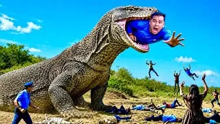 Thumbnail: मॉनिटर लिजार्ड ने लड़के को मुंह में पकड़ा 😱 suraj_kushwaha
