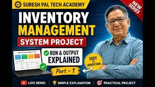 Thumbnail: Running My Inventory Management System Live! (Project Demo Part 1) 📦💻🔥