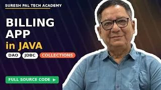 Thumbnail: Build a Java Billing Project! (JDBC + DAO + Collections) 🧾💻🔥
