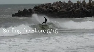 Thumbnail: Surfing the shore 5/15 #surf #surfing #beach #ocean