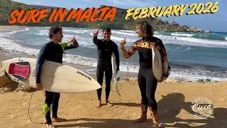 Thumbnail: Surfing in Malta 2026 - February 2026 | Sunny Winter Surf Session 🌞🌊