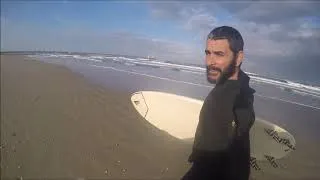 Thumbnail: raw go pro POV surfing session in israel
