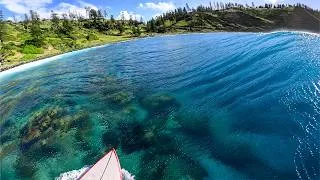 Thumbnail: SURFING A REMOTE ISLAND IN THE PACIFIC! (RAW POV)