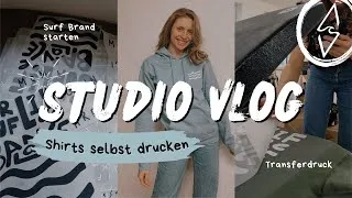Thumbnail: Mein Traum wird wahr: Ich bedrucke Shirts für meine eigene Surf Brand - Small Business Vlog