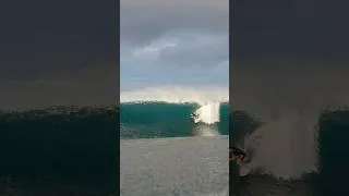 Thumbnail: Spitting Barrel as good as it gets!  #surf #surfing