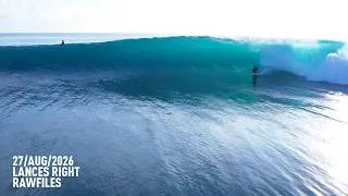 Thumbnail: West Swell - 6 Feet Perfection - Lances Right - RAWFILES -  27/AUG/2026 4K