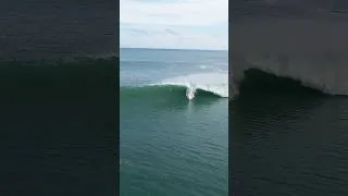 Thumbnail: Sitting on the shoulder pays off BIG TIME!  #surfing #surf
