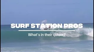Thumbnail: Surf Station Pros: What's in their quiver? Ft. Carl Burger