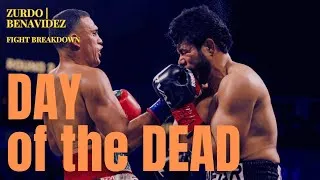 Thumbnail: Zurdo vs. Benavidez [FIGHT BREAKDOWN] Dia De Los Muertos
