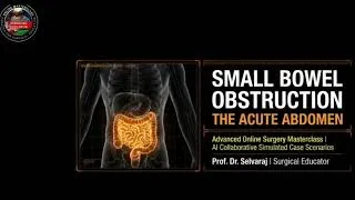 Thumbnail: SBO- Small Bowel Obstruction - AI Simulated Case Discussion- Acute Abdomen 