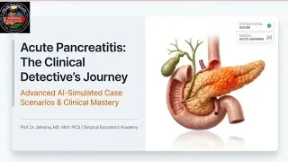 Thumbnail: Acute Pancreatitis - AI Simulated Case Discussions- Acute Abdomen